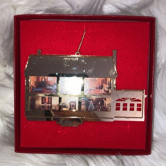 Bing & Grøndahl 3D Mini Dollhouse 24KT Gold Finish Xmas Ornament Decoration 1920 - Picture 8 of 13